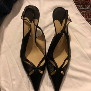 Alexandra Neel sling back black pumps size 39.5